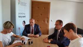 Pokaż zdjęcie: Spotkania konsultacyjne z przedstawicielami powiatów z województwa wielkopolskiego