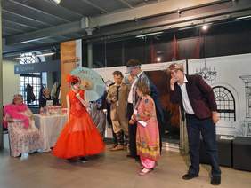 Pokaż zdjęcie: Spektakl w wykonaniu podopiecznych stowarzyszenia