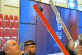 Pokaż zdjęcie: Zawodnicy Mistrzostw Polskiej Ligi Bocci w Wągrowcu