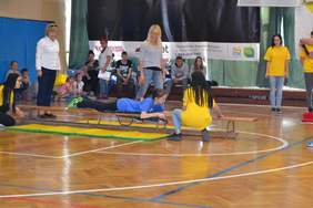 Pokaż zdjęcie: Konkurencja ślizg po ławce