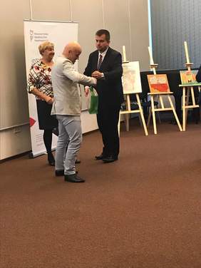 Lubuska Gala XVI edycji Konkursu Plastycznego "Sztuka Osób Niepełnopsrawnych"