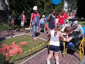 Festyn Caritasu z okazji Dnia Dziecka