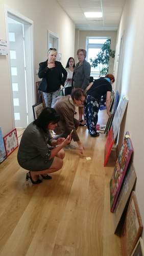 Pokaż zdjęcie: Obrady Komisji Konkursowej w Oddziale Małopolskim PFRON