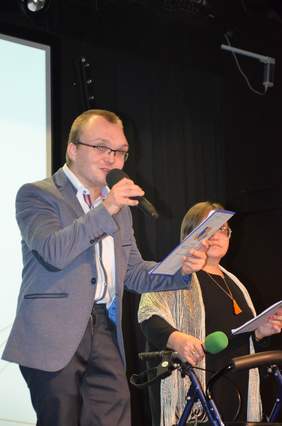 Pokaż zdjęcie: Konferansjerzy wydarzenia