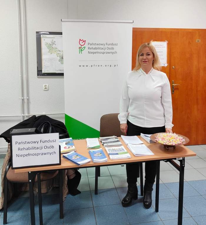 Pokaż zdjęcie: Stoisko Oddziału Zachodniopomorskiego PFRON