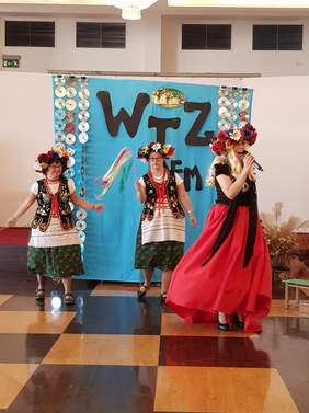 Występy osób niepełnosprawnych podczas Przeglądu Twórczości w Łańcucie