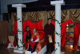 Uczestnicy spotkania Bożonarodzeniowego w WTZ Caritas w Ropczycach