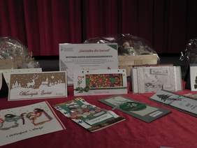 Pokaż zdjęcie: Wystawa kartek bożonarodzeniowych w kinie