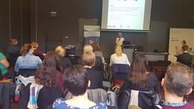 Pokaż zdjęcie: uczestnicy konferencji Model wspracia ON w środowisku pracy- Łódź 01.10.2019