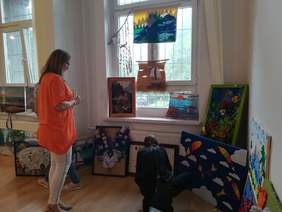 Pokaż zdjęcie: Ocena prac przez Komisję