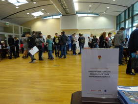 Uczestnicy VI Targów Pracy w Białymstoku.