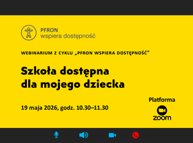 Grafika informująca o webinarium