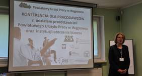 Pokaż zdjęcie: Beata Korpowska, dyrektor Powiatowego Urzędu Pracy w Wągrowcu
