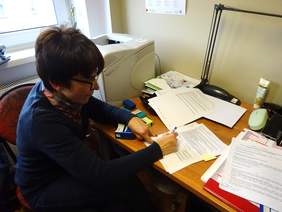 Pokaż zdjęcie: Podpisanie umowy z Fundacją Na Rzecz Osób Niewidomych Labrador Pies Przewodnik