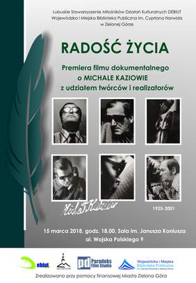 Premiera filmu dokumentalnego o Michale Kaziowie  