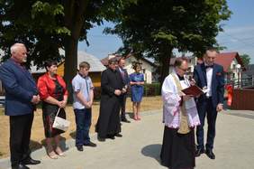 Poświęcenie nowej sali gimnastycznej