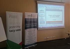 Pokaż zdjęcie: Projekt dofinansowany ze środków PFRON 