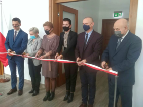 Pokaż zdjęcie: Uroczyste otwarcie COM w Dubowie przez zaproszonych gości, fot. Radio Lublin