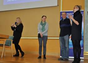 Pokaż zdjęcie: szkolenie prowadzone przez mgr Eunika Lech, prezes Fundacji TON w Poznaniu