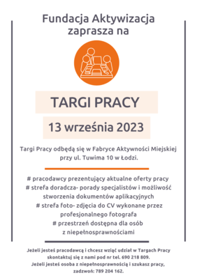 Pokaż zdjęcie: Targi pracy 