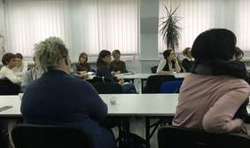 Pokaż zdjęcie: Uczestnicy szkolenia PFRON pt.: „Niepełnosprawny sprawny w pracy” w ramach Światowego Tygodnia Przedsiębiorczości