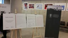 Pokaż zdjęcie: Wystawa „Pragnę Zwyciężać” na Uniwersytecie Ekonomicznym w Poznaniu