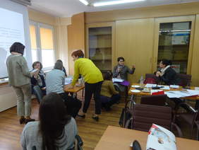 Pokaż zdjęcie: Również przerwa kawowa została wykorzystana przez uczestników w 100 proc.