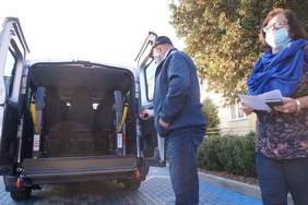 Pokaż zdjęcie: Wyposażenie busa,fot.Miasto Chełm