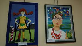 Pokaż zdjęcie: Prace na wystawie