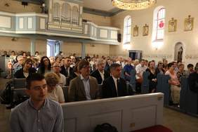 Pokaż zdjęcie: 20-lecie ŚDS w Rajkowach - msza święta w kościele pw. św. Bartłomieja w Rajkowach