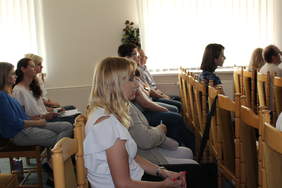 Pokaż zdjęcie: Uczestnicy konferencji Sięgnij po sukces!