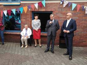 Pokaż zdjęcie: Wystąpienie Dyrektora Śląskiego Oddziału PFRON