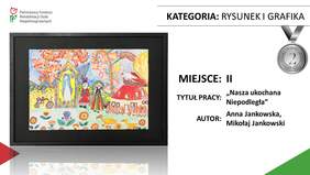 Pokaż zdjęcie: Anna Jankowska, Mikołaj Jankowski - autorzy pracy pt.: „Nasza ukochana Niepodległa”
