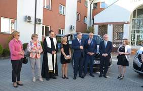 Pokaż zdjęcie: Ceremonia przekazania pojazdów 