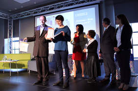 Wręczanie nagród Laureatom XV edycji konkursu Sztuka Osób Niepełnosprawnych