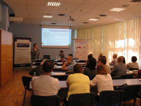 Pani Małgorzata Poręba ekspert ds. projektów odpowiadała na pytania realizatorów programu