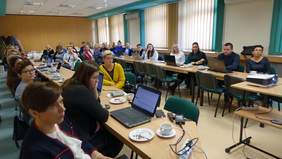 Pokaż zdjęcie: Szkolenie warsztatowe w Koninie z „Systemu Obsługi Wsparcia finansowanego ze środków PFRON”