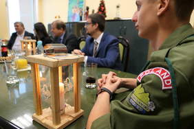 Przekazanie światełka pokoju