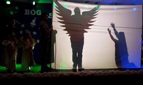 Pokaż zdjęcie: Jasełka „Bóg się rodzi” w wykonaniu podopiecznych PSONI w Wolbromiu