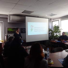 Pokaż zdjęcie: Warsztaty dla NGO zorganizowano w siedzibie Oddziału Kujawsko-Pomorskiego w Toruniu