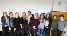 Pokaż zdjęcie: Studenci Uniwersytetu im. Adama Mickiewicza w Poznaniu w Oddziale Wielkopolskim PFRON