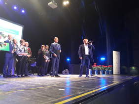 Pokaż zdjęcie: Przemawia Zastępca Prezydenta Miasta ds. Społecznych Jacek Woźniak