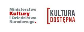 Pokaż zdjęcie: Logotypy projektu Kultura dostępna napis ministerstwo kultury i dziedzictwa narodowego