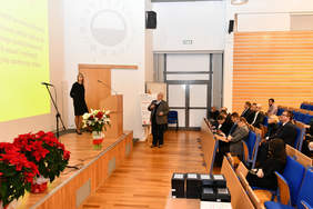 Pokaż zdjęcie: Wystąpienie dra Andrzeja Barczyńskiego