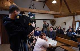 Pokaż zdjęcie: Uczestnicy seminarium „Pełnosprawna niepełnosprawność a rynek pracy”