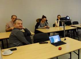 Pokaż zdjęcie: Uczestnicy warsztatów realizowanych w ramach programu "Absolwent"