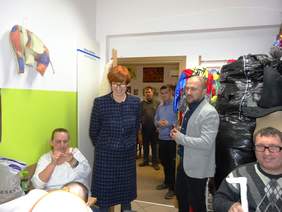 Wizyta Minister Rodziny, Pracy i Polityki Społecznej Elżbiety Rafalskiej w Strzelcach Krajeńskich  