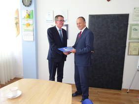 Zawarcie umowy przez PFRON z Powiatem Mieleckim