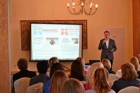 Pokaż zdjęcie: Wystąpienie Przewodniczącego Powiatowej Społecznej Rady ds. Osób Niepełnosprawnych w Ostródzie