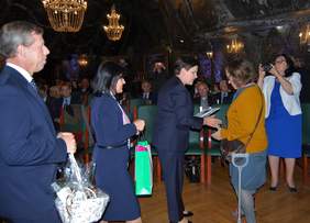 Pokaż zdjęcie: Wręczenie nagród Laureatom Konkursu 